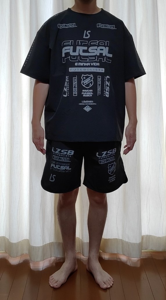 ルースイソンブラ<br />LUZeSOMBRA 1D TROLL PISTE シャツハーフパンツ着画